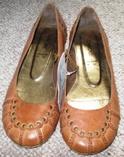 Brown shoes,  size 4,  NEW